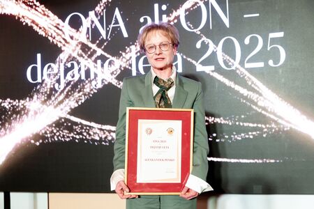 Alenka Volk Penko s priznanjem za dejanje leta 2025